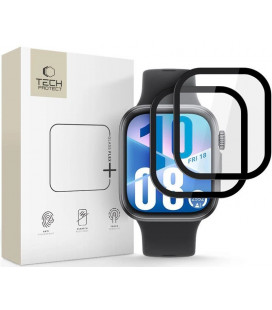 Ekrano apsauga Huawei Watch Fit 4 laikrodžiui "Tech-Protect Glass Flex+ 2-Pack"