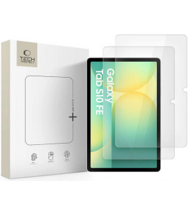 Apsauginis grūdintas stiklas Samsung Galaxy Tab S7 / S8 / S9 11.0 / S9 FE / S10 FE 10.9 planšetei "Tech-Protect Glass Fit+ 2-Pac