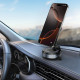 Juodas automobilinis magnetinis telefono laikiklis "Tech-Protect N60 Magsafe Wind & Dash"