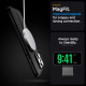 Matinis juodas dėklas Apple iPhone 16 Pro telefonui "Spigen Liquid Air T MAG Magsafe"