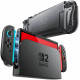 Matinis juodas dėklas Nintendo Switch 2 žaidimų kompiuteriui "Supcase Crystal Case"