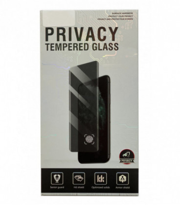 LCD apsauginis stikliukas Full Privacy Samsung A566 A56 5G juodas