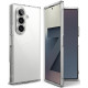 Skaidrus dėklas Samsung Galaxy Z Fold 7 telefonui "Ringke Fusion"