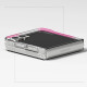 Skaidrus dėklas Samsung Galaxy Z Flip 7 telefonui "Ringke Fusion"