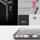 Skaidrus dėklas Samsung Galaxy Z Flip 7 telefonui "Ringke Fusion"
