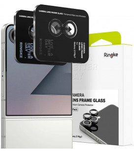 Kameros apsauga Samsung Galaxy Z Flip 7 telefonui "Ringke Camera Frame Protector 2-Pack"