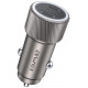Juodas 2xUSB-C 33W automobilinis pakrovėjas "Awei C-858"