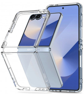 Skaidrus dėklas Samsung Galaxy Z Flip 7 telefonui "Tech-Protect Flexair Hybrid"