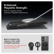 Juodas dėklas Samsung Galaxy Z Fold 7 telefonui "Spigen Tough Armor Pro MAG Magsafe"