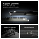 Juodas dėklas Samsung Galaxy Z Fold 7 telefonui "Spigen Tough Armor Pro MAG Magsafe"