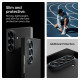Juodas (Aramid) dėklas Samsung Galaxy Z Fold 7 telefonui "Spigen Airskin"