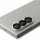 Juoda kameros apsauga Samsung Galaxy Fold 7 / 8 Ultra telefonui "Spigen Optik Pro HD GLAS.TR ”EZ FIT” 2-Pack"