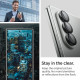 Juoda kameros apsauga Samsung Galaxy Fold 7 telefonui "Spigen Optik Pro HD GLAS.TR ”EZ FIT” 2-Pack"