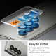 Juoda kameros apsauga Samsung Galaxy Fold 7 / 8 Ultra telefonui "Spigen Optik Pro HD GLAS.TR ”EZ FIT” 2-Pack"