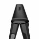 Juodas dėklas Samsung Galaxy Z Flip 7 telefonui "Spigen Slim Armor Pro MAG Magsafe"
