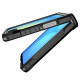 Juodas dėklas Samsung Galaxy Z Flip 7 telefonui "Spigen Slim Armor Pro MAG Magsafe"