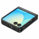 Juodas dėklas Samsung Galaxy Z Flip 7 telefonui "Spigen Tough Armor Pro MAG Magsafe"