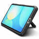 Juodas dėklas Samsung Galaxy Z Flip 7 telefonui "Spigen Tough Armor Pro MAG Magsafe"