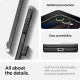 Juodas dėklas Samsung Galaxy Z Flip 7 telefonui "Spigen Tough Armor Pro MAG Magsafe"