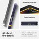 Mėlynas dėklas Samsung Galaxy Z Flip 7 telefonui "Spigen Nano Pop MAG Magsafe"