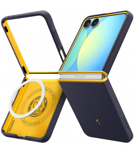 Mėlynas dėklas Samsung Galaxy Z Flip 7 telefonui "Spigen Nano Pop MAG Magsafe"