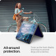 Apsauginis grūdintas stiklas Samsung Galaxy Z Flip 7 / 8 telefonui "Spigen Glas.TR EZ Fit HD 2-Pack"
