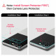 Juoda kameros apsauga Samsung Galaxy Flip 7 telefonui "Spigen Optik Pro HD GLAS.TR ”EZ FIT” 2-Pack"