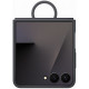 Originalus juodas dėklas "Silicone Cover with Ring" Samsung Galaxy Z Flip 7 telefonui "EF-PF766TBE"