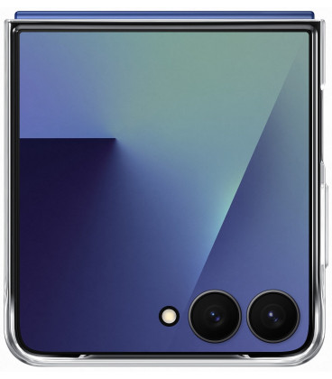 Originalus skaidrus dėklas "Clear Cover" Samsung Galaxy Z Flip 7 telefonui "EF-AF766CTE"