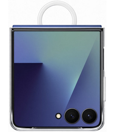 Originalus skaidrus dėklas "Ring Clear Cover" Samsung Galaxy Z Flip 7 telefonui "EF-QF766CTE"