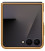 Originalus rudas dėklas "KindSuit Case" Samsung Galaxy Z Flip 7 telefonui "EF-VF766PAE"