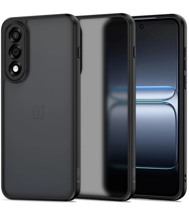 Matinis juodas dėklas Oneplus Nord 5 telefonui "Tech-Protect Magmat"