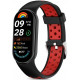 Juoda / raudona apyrankė Xiaomi Smart Band 8 / 9 / 10 / NFC laikrodžiui "Tech-Protect Iconband Air"