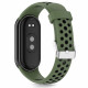 Žalia / juoda apyrankė Xiaomi Smart Band 8 / 9 / 10 / NFC laikrodžiui "Tech-Protect Iconband Air"