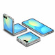 Skaidrus (Baltas) dėklas Samsung Galaxy Z Flip 7 telefonui "Spigen Airskin MAG Magsafe"