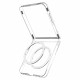 Skaidrus (Baltas) dėklas Samsung Galaxy Z Flip 7 telefonui "Spigen Airskin MAG Magsafe"