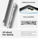 Skaidrus (Baltas) dėklas Samsung Galaxy Z Flip 7 telefonui "Spigen Airskin MAG Magsafe"