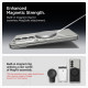 Skaidrus (Baltas) dėklas Samsung Galaxy Z Fold 7 telefonui "Spigen Airskin MAG Magsafe"