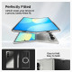 Skaidrus (Baltas) dėklas Samsung Galaxy Z Fold 7 telefonui "Spigen Airskin MAG Magsafe"