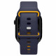 Mėlyna apyrankė Apple Watch 6 / 7 / 8 / 9 / 10 / SE / Ultra 1 / 2 (44 / 45 / 46 / 49 mm) laikrodžiui "Spigen Nano Pop"