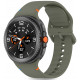 Žalia apyrankė Samsung Galaxy Watch 8 / Classic (40 / 44 / 46 mm) laikrodžiui "Tech-Protect Silicone"