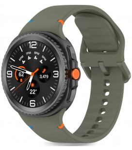 Žalia apyrankė Samsung Galaxy Watch 8 / Classic (40 / 44 / 46 mm) laikrodžiui "Tech-Protect Silicone"