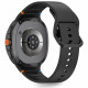 Juoda apyrankė Samsung Galaxy Watch 8 / 9 / Classic (40 / 44 / 46 mm) laikrodžiui "Tech-Protect Silicone"
