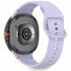Purpurinė apyrankė Samsung Galaxy Watch 8 / Classic (40 / 44 / 46 mm) laikrodžiui "Tech-Protect Silicone"