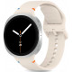 Smėlio spalvos apyrankė Samsung Galaxy Watch 8 / Classic (40 / 44 / 46 mm) laikrodžiui "Tech-Protect Silicone"