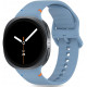 Mėlyna (Baby) apyrankė Samsung Galaxy Watch 8 / Classic (40 / 44 / 46 mm) laikrodžiui "Tech-Protect Silicone"