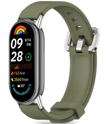 Žalia apyrankė Xiaomi Smart Band 8 / 9 / 10 / NFC laikrodžiui "Tech-Protect Iconband Classic"