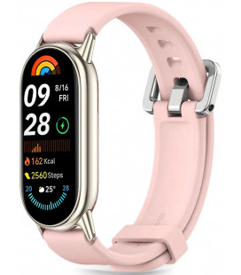Rožinė apyrankė Xiaomi Smart Band 8 / 9 / 10 / NFC laikrodžiui "Tech-Protect Iconband Classic"