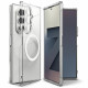 Skaidrus dėklas Samsung Galaxy Z Fold 7 telefonui "Ringke Fusion Magnetic Magsafe"