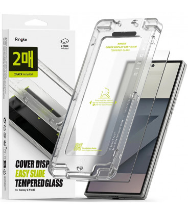 Apsauginis grūdintas stiklas Samsung Galaxy Z Fold 7 telefonui "Ringke Cover Display Easy Slide 2-Pack"